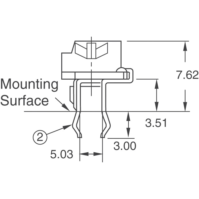 3306P-1-103 Bourns Inc.  Trimmer Potentiometers